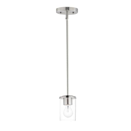 Maxim Lighting Corona 1-Light Mini Pendant 90200CLSN